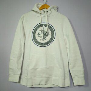 Winnipeg Jets Fanatics Pullover hoodie Sweatshirt white womens size XL